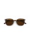 Ray-Ban RB2197 Elliot S (52 - 19) mit Braunen Linsen und Braunem Rahmen Sonnenbrille
