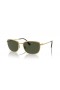 Ray-Ban RB3705 XL (57 - 19) mit Grünen Gläsern und Gold Rahmen Sonnenbrille