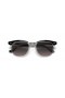 Ray-Ban RB2298F Hawkeye L (54 - 21) mit Grauen Linsen und Grauen Rahmen Sonnenbrille