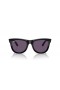 Ray-Ban RBR0502S Wayfarer Reverse-S (50 - 22) mit Violetten Gläsern und Schwarzem Rahmen, Sonnenbrillen