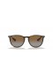 Ray-Ban RB4171F Erika Classic M (54 - 18) mit Braunen Linsen und Tortoise frame Sonnenbrillen