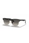 Ray-Ban RB4175 Clubmaster Oversized-L (57 - 16) mit Grauen Gläsern und Schwarzem Rahmen, Sonnenbrillen