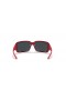 Ray-Ban RB9072S Kinder S (51 - 14) mit Grauen Linsen und Roter Rahmen Sonnenbrille