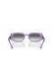 Ray-Ban RB4395F Kiliane Bio-Basierten M (54 - 21) mit Grauen Linsen und VIOLETTE Rahmen Sonnenbrille