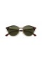 Ray-Ban RB4246 Clubround Classic M (51 - 19) mit Grünen Gläsern und Tortoise frame Sonnenbrillen