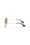 Ray-Ban RB3592 Ja-Jo XL (55 - 20) mit Braunen Linsen und Gold Rahmen Sonnenbrille