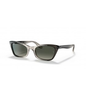 Ray-Ban RB2299 Lady Burbank-S (52 - 20) mit Grauen Linsen und Grauen Rahmen Sonnenbrille