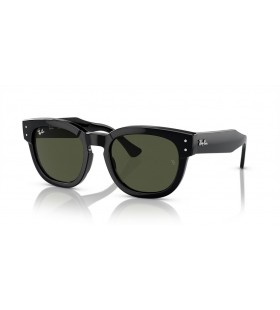 Ray-Ban RB0298S Mega Hawkeye L (53 - 21) mit GrÃ¼nen GlÃ¤sern und Schwarzem Rahmen, Sonnenbrillen