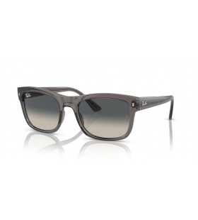 Ray-Ban RB4428F L (56 - 21) mit Grauen Linsen und Grauen Rahmen Sonnenbrille