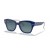 Ray-Ban State Street RB2186 M (49 - 20) mit Blauen GlÃ¤sern und Blau-Rahmen und Sonnenbrillen
