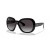 Ray-Ban RB4098 Jackie Ohh II-M (60 - 14) mit Grauen GlÃ¤sern und Schwarzem Rahmen, Sonnenbrillen