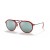 Ray-Ban RB4369M Scuderia Ferrari Collection XXL (53 - 21) mit Silber Linsen und Roter Rahmen Sonnenbrille