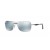 Ray-Ban RB3515 XXL (61 - 17) mit Silbernen GlÃ¤sern und Silber-Rahmen-Sonnenbrille