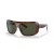 Ray-Ban RB2196 Blair-L (64 - 13) mit GrÃ¼nen Linsen und Braunem Rahmen Sonnenbrille