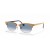 Ray-Ban RB3946 Clubmaster Oval S (52 - 19) mit Blauen GlÃ¤sern und Beige Rahmen Sonnenbrille