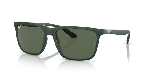 Ray-Ban RB4385 XXL (58 - 18) με πράσινους φακούς και τα Πράσινα γυαλιά Ηλίου πλαισίων