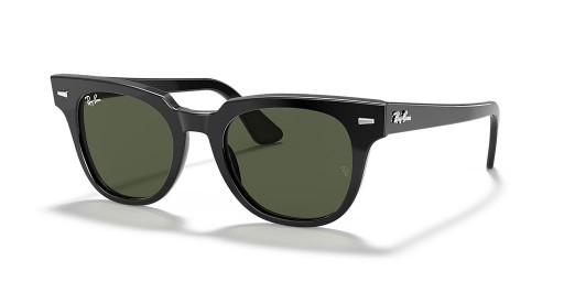 Ray-Ban RB2168 Μετεωρίτη Κλασικό L (50 - 20) με Πράσινο φακούς και Μαύρα γυαλιά Ηλίου πλαισίων