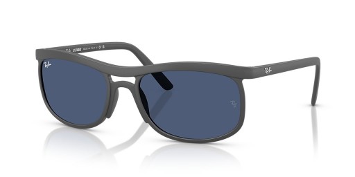 Ray-Ban RB4452 Liteforce XXL (59 - 20) με Μπλε φακούς και γυαλιά Ηλίου πλαισίων Γκρίζο