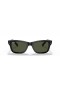 Ray-Ban RB2283 Burbank XL (55 - 20) με Πράσινο φακούς και Μαύρα γυαλιά Ηλίου πλαισίων