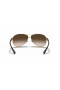 Ray-Ban RB3386 L (63 - 13) με Καφέ φακούς και γυαλιά Ηλίου πλαισίων Χρυσή