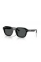 Ray-Ban RB4458D XL (65 - 18) με Γκρι φακούς και Μαύρα γυαλιά Ηλίου πλαισίων