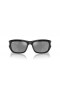 Ray-Ban RB4405M Scuderia Ferrari Collection XL (59 - 19) με Ασημί φακούς και Μαύρα γυαλιά Ηλίου πλαισίων