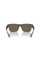 Ray-Ban RB4396 Γουόρεν Βιο-με Βάση XL (57 - 20) με πράσινους φακούς και Καφετιά γυαλιά Ηλίου πλαισίων