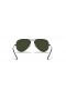Ray-Ban Aviator RB3025 Classic XL (58 - 14) με το Πράσινο φακούς και Μαύρα γυαλιά Ηλίου πλαισίων