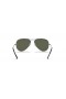 Ray-Ban Aviator RB3025 Classic XL (58 - 14) με το Πράσινο φακούς και γυαλιά Ηλίου πλαισίων Γκρίζο