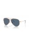 Ray-Ban RBR0101S Aviator Αντίστροφη XXL (62 - 11) με Μπλε φακούς και Ροζ γυαλιά Ηλίου πλαισίων