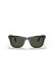 Ray-Ban RB4105 Wayfarer Folding Classic L (50 - 22) με το Πράσινο φακούς και Μαύρα γυαλιά Ηλίου πλαισίων