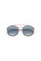 Ray-Ban RB3647N Γύρο Διπλή Γέφυρα M (51 - 22) με Μπλε φακούς και Χαλκού γυαλιά Ηλίου πλαισίων