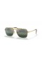 Ray-Ban RB3636 Νέα Καραβάνι M (55 - 15) με Ασημί φακούς και γυαλιά Ηλίου πλαισίων Χρυσή