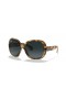 Ray-Ban RB4098 Jackie Ohh II M (60 - 14) με Μπλε φακούς και γυαλιά Ηλίου πλαισίων Tortoise