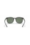Ray-Ban RB4387F M (55 - 18) με Πράσινο φακούς και Μαύρα γυαλιά Ηλίου πλαισίων