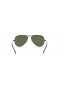 Ray-Ban Aviator RB3025 Classic XL (58 - 14) με το Πράσινο φακούς και Μαύρα γυαλιά Ηλίου πλαισίων