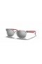 Ray-Ban RB9052S New Wayfarer Παιδιά S (48 - 16) με Γκρι φακούς και γυαλιά Ηλίου πλαισίων Γκρίζο