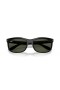 Ray-Ban RB2389F Balorette XL (60 - 19) με Πράσινο φακούς και Μαύρα γυαλιά Ηλίου πλαισίων