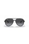 Ray-Ban RB4376 L (57 - 16) με Γκρι φακούς και Μαύρα γυαλιά Ηλίου πλαισίων