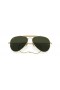 Ray-Ban RB3030 Outdoorsman | Αεροπορίας Συλλογή XL (58 - 14) με το Πράσινο φακούς και γυαλιά Ηλίου πλαισίων Χρυσή