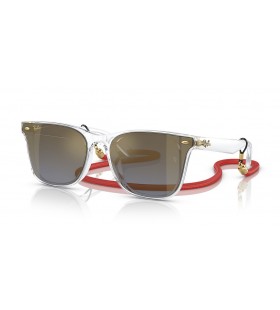 Ray-Ban RB4391D Έτος του Κουνελιού edition XL (65 - 18) με Μπλε φακούς και Διαφανές πλαίσιο γυαλιά Ηλίου