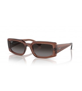 Ray-Ban RB4395 Kiliane Î’Î¹Î¿-M (54 - 21) Î¼Îµ Î“ÎºÏÎ¹ Ï†Î±ÎºÎ¿ÏÏ‚ ÎºÎ±Î¹ ÎšÎ±Ï†ÎµÏ„Î¹Î¬ Î³Ï…Î±Î»Î¹Î¬ Î—Î»Î¯Î¿Ï… Ï€Î»Î±Î¹ÏƒÎ¯Ï‰Î½
