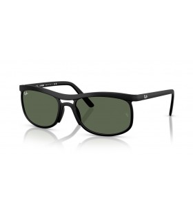 Ray-Ban RB4452 Liteforce XXL (59 - 20) με Πράσινο φακούς και Μαύρα γυαλιά Ηλίου πλαισίων