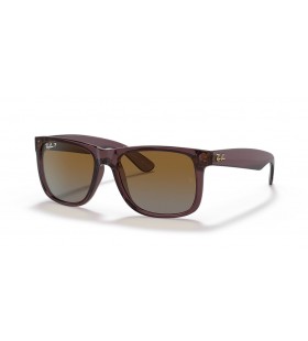 Ray-Ban RB4165 Justin Classic S (54 - 16), Î¼Îµ ÎšÎ±Ï†Î­ Ï†Î±ÎºÎ¿ÏÏ‚ ÎºÎ±Î¹ ÎšÎ±Ï†ÎµÏ„Î¹Î¬ Î³Ï…Î±Î»Î¹Î¬ Î—Î»Î¯Î¿Ï… Ï€Î»Î±Î¹ÏƒÎ¯Ï‰Î½