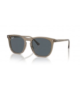 Ray-Ban RB2210 L (53 - 21) με Μπλε φακούς και Καφετιά γυαλιά Ηλίου πλαισίων
