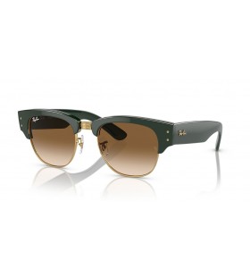 Ray-Ban RB0316S Mega Clubmaster L (50 - 21) Î¼Îµ ÎšÎ±Ï†Î­ Ï†Î±ÎºÎ¿ÏÏ‚ ÎºÎ±Î¹ Ï„Î± Î ÏÎ¬ÏƒÎ¹Î½Î± Î³Ï…Î±Î»Î¹Î¬ Î—Î»Î¯Î¿Ï… Ï€Î»Î±Î¹ÏƒÎ¯Ï‰Î½