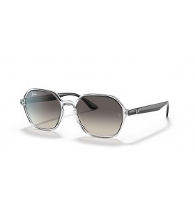 Ray-Ban RB4361 S (52 - 18) με Γκρι φακούς και Διαφανές πλαίσιο γυαλιά Ηλίου