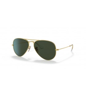 Ray-Ban Aviator RB3025 | Î‘ÎµÏÎ¿Ï€Î¿ÏÎ¯Î±Ï‚ Î£Ï…Î»Î»Î¿Î³Î® XL (58 - 14) Î¼Îµ Ï„Î¿ Î ÏÎ¬ÏƒÎ¹Î½Î¿ Ï†Î±ÎºÎ¿ÏÏ‚ ÎºÎ±Î¹ Î³Ï…Î±Î»Î¹Î¬ Î—Î»Î¯Î¿Ï… Ï€Î»Î±Î¹ÏƒÎ¯Ï‰Î½ Î§ÏÏ…ÏƒÎ®